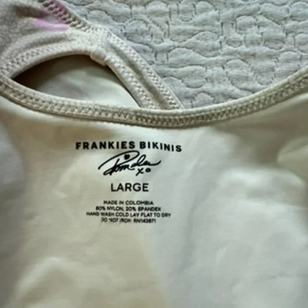 Frankies x Pamela Anderson One piece swim